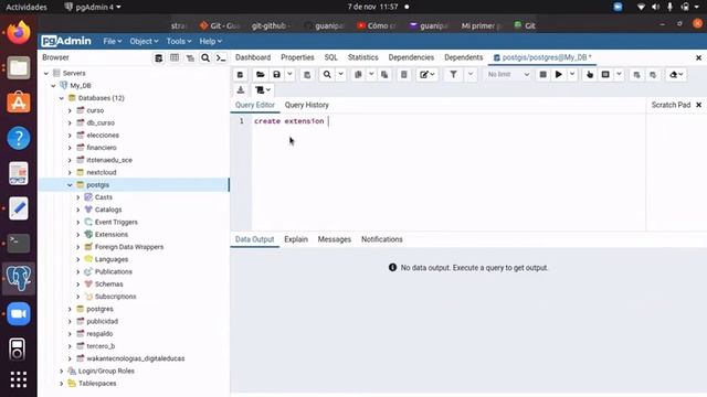 ¿Cómo crear una base de datos espacial con Postgis? смотреть онлайн