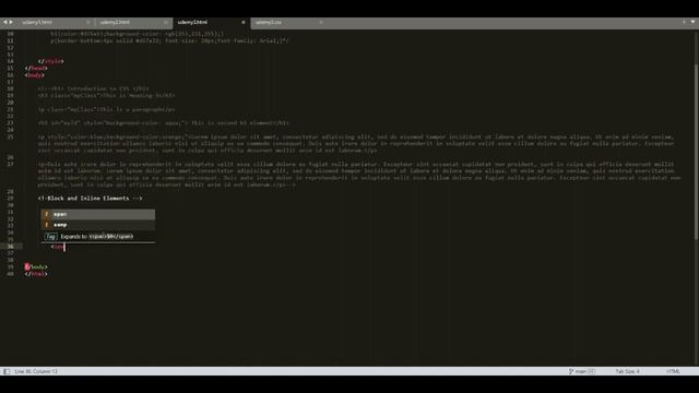 Lecture 12 -Complete HTML5, CSS & Bootstrap(7 -Full Length Website Projects)-Block & Inline Element смотреть онлайн