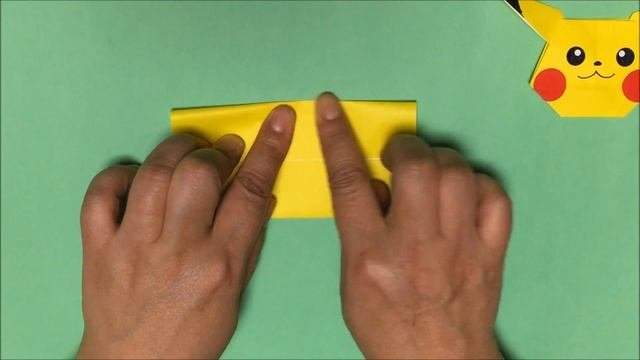 Origami Pikachu Tutorial - How To Make A Paper Pokemon Pikachu