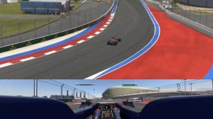 Kvyat Toro Rosso Russia Sochi Fast Lap -  Triple Monitor