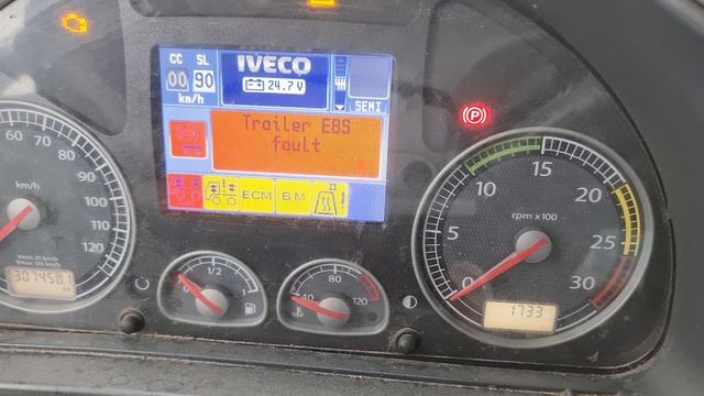 Запуск Iveco Stralis после синхронизации блоков