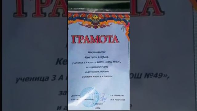 Российских школьников наградили грамотой в украинской символикой. Это как?