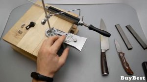 Бюджетный ТОП? Приспособление для ЗАТОЧКИ НОЖЕЙ своими руками в домашних условиях с Алиэкспресс.