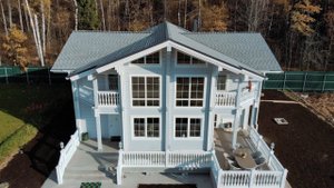 Дом из клееного бруса "Видное"