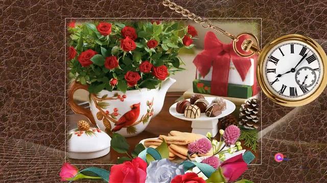 Красивое поздравление МУЖЧИНЕ с Днем рождения Видео открытка смотреть онлайн