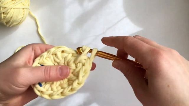 Вязание круга крючком столбиками без накида в раскол смотреть онлайн