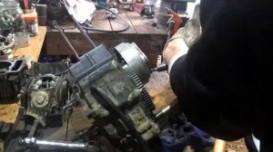 Переборка мотора IRBIS TTR 125 (1 часть)/ Мощь ударной отвертки.