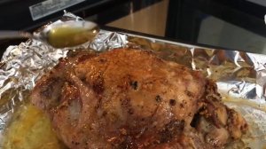 Бедро Хрустящей  Индейки в Духовке. Очень вкусно. Основное блюдо. Что приготовить на ужин. FOOD TIM