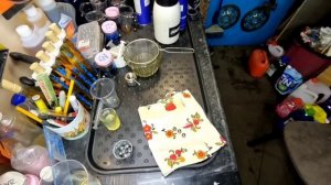 Масло из СВЕТОФОРА SINTEC universal api SG/CD 10 w40 тест на  четырехшариковой машине трения 60 мин