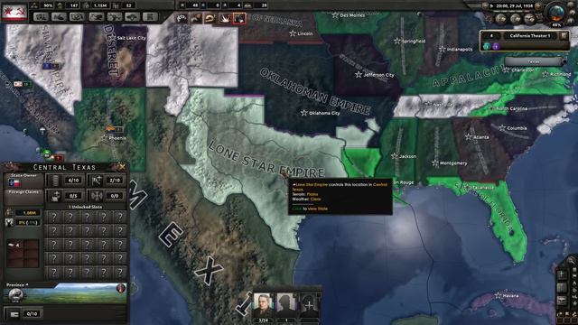 Hearts of Iron 4: USA & Canada States Mods Gameplay [AI Only] - HOI4 Hearts of Iron 4 - Part 9 смотреть онлайн