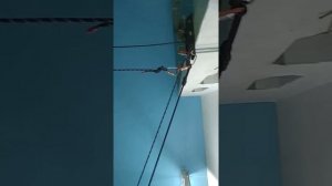 Подъем по вертикальным перилам, спуск по наклонной навесной переправе с самостраховкой Часть 2.