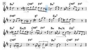 Black Orpheus (Manhã De Carnaval!) - Easy Solo Example for Tenor Sax (Revised)