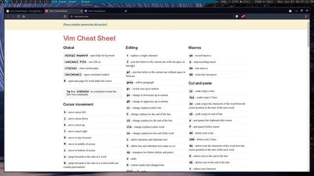 VIM Kursi 2-Dars | VIM ni o'rganish uchun manbalar смотреть онлайн