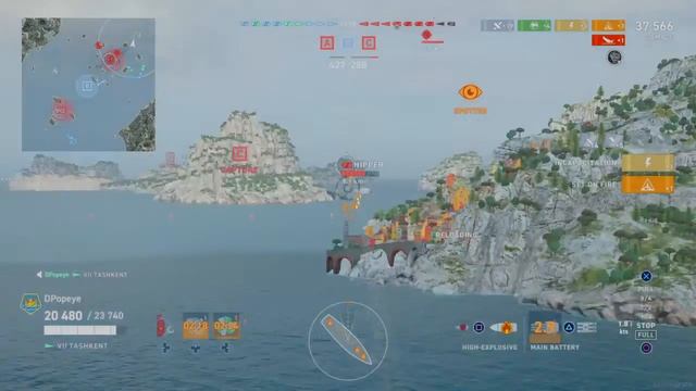 World of Warships: Legends Tashkent: If It Moves Shoot It!