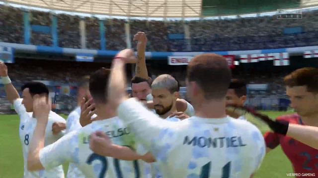 FIFA 22 + Peter Drury - Sergio Aguero Penalty | Argentina vs Netherlands | PS5™ Gameplay [4K 60FPS] смотреть онлайн