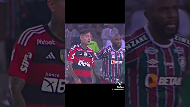 Erick Pulgar vs Fluminense!! #flamengo #copadobrasil #react