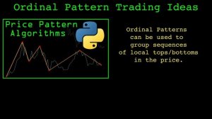 Ordinal Patterns and Permutation Entropy | Algorithmic Trading Indicator