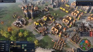 Отчаянная оборона немецкого замка против орды захватчиков в Age of Empires IV