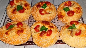 Булочки пицца