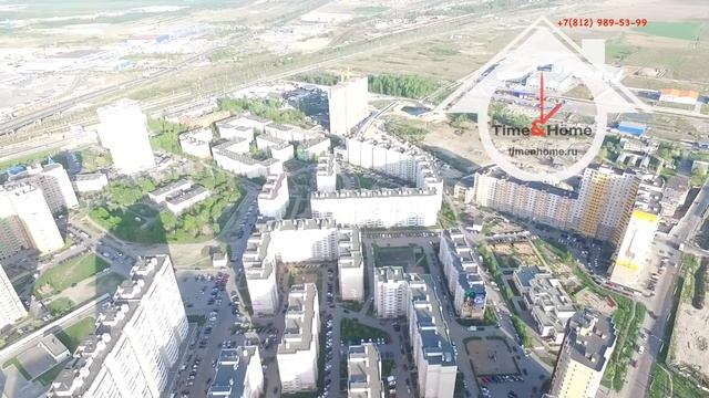 Видео с высоты, Санкт-Петербург, Недвижимость, Шушары, Дальпитерстрой,