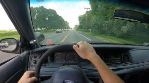 2001 Ford Crown Victoria Police Interceptor P71 POV Drive // Radial Reviews