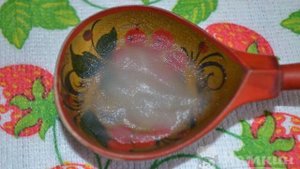 Желе из клубничного варенья
