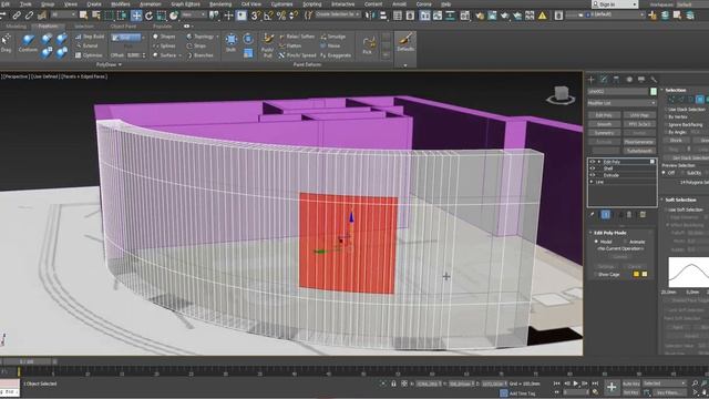 Как сделать полукруглую стену с окнами в 3ds Max смотреть онлайн