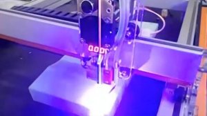 Лазерная резка пенополиуретана толщиной 3 см резка диодным лазером мощностью 6 ватт