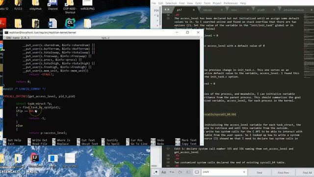 Project 1: System Calls