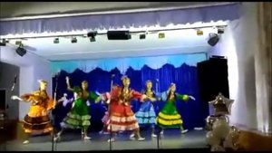 Стилизованный казахский народный танец "Камажай" .