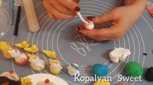 Фигурки из мастики