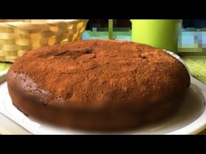 Шоколадное лакомство. Быстрый пирог к чаю