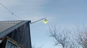 Самый первый уличный светильник СПО-200 или Шляпа, с лампочкой ДРЛ.