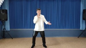 г. Энгельс Школа-интернат N 3, жестовая песня "Я русский" - исполняет Глушков А. Коллектив "Улыбка"