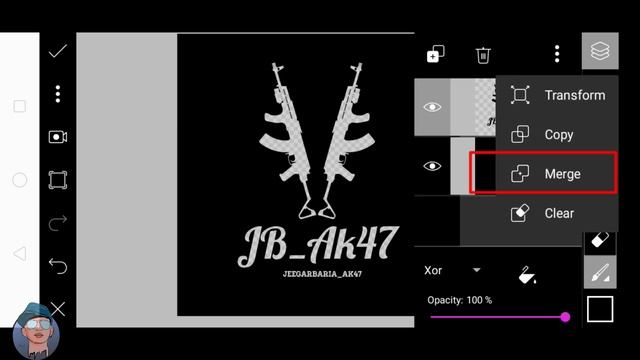 how to turn black logo into white in PicsArt | how to change logo colour black into white | JB_Ak47 смотреть онлайн