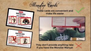 D&D Monster Cards Challenge 0-5 and 6- 16 Review