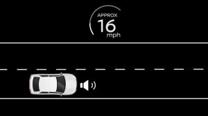 2018 Nissan LEAF - Approaching Vehicle Sound for Pedestrians (VSP) System