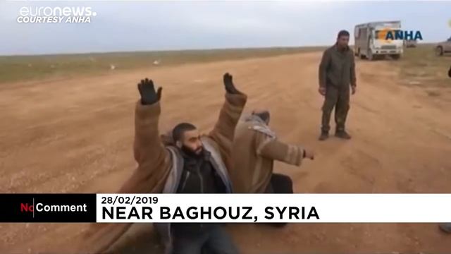 Сдача боевиков ИГ в Сирии смотреть онлайн