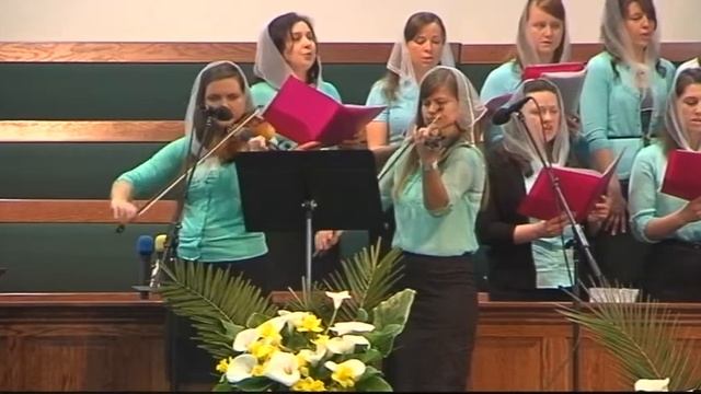 В день праздника пасхи ликуют серца - Хор смотреть онлайн