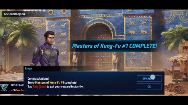 KINGO EPIC QUEST FULL 100% DETAILED COMPLETION ..NO CRYSTAL SPENT | MARVEL FUTURE FIGHT смотреть онлайн