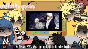 //Pro Heroes React To Deku Vision ||MHA|Gacha Life`