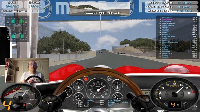 Cool Battles At Laguna Seca - GT Legends Online - Ferrari  Laguna Seca