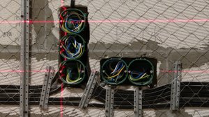 Разводка электрики в спальне.