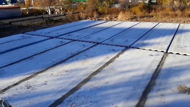 Монтаж плит перекрытия/Заливка межплиточного пространства