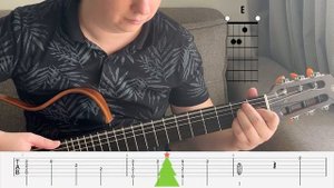 В лесу родилась елочка — как играть на гитаре