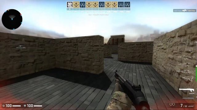 Крит. Кносс. Лабиринт Минотавра. Обзор карты cs-go Chovl-6_Knoss смотреть онлайн