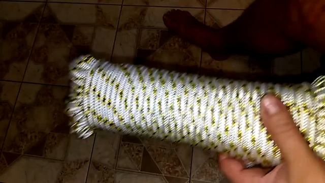 Как размотать верёвку или паракорд из заводской скрутки смотреть онлайн