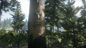 Faces In Trees Identified? Quick Version - RDR2