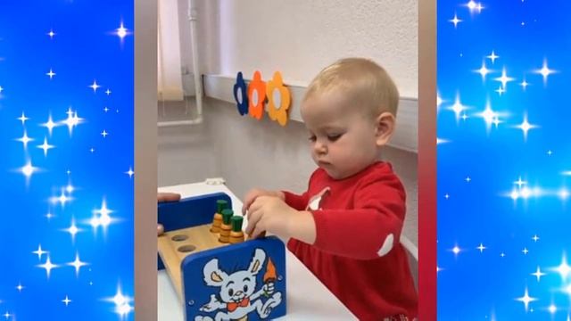 Первые развивающие занятия дочери Леры Кудрявцевой смотреть онлайн