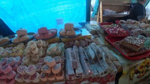 Абхазия Базарный день Цандрыпш чачача сыр специи Абхазии цены на еду